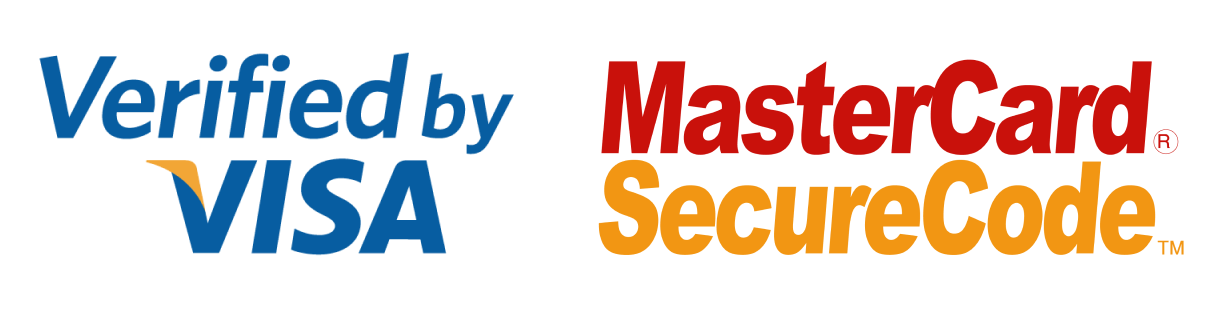 Visa & Mastercard logo.